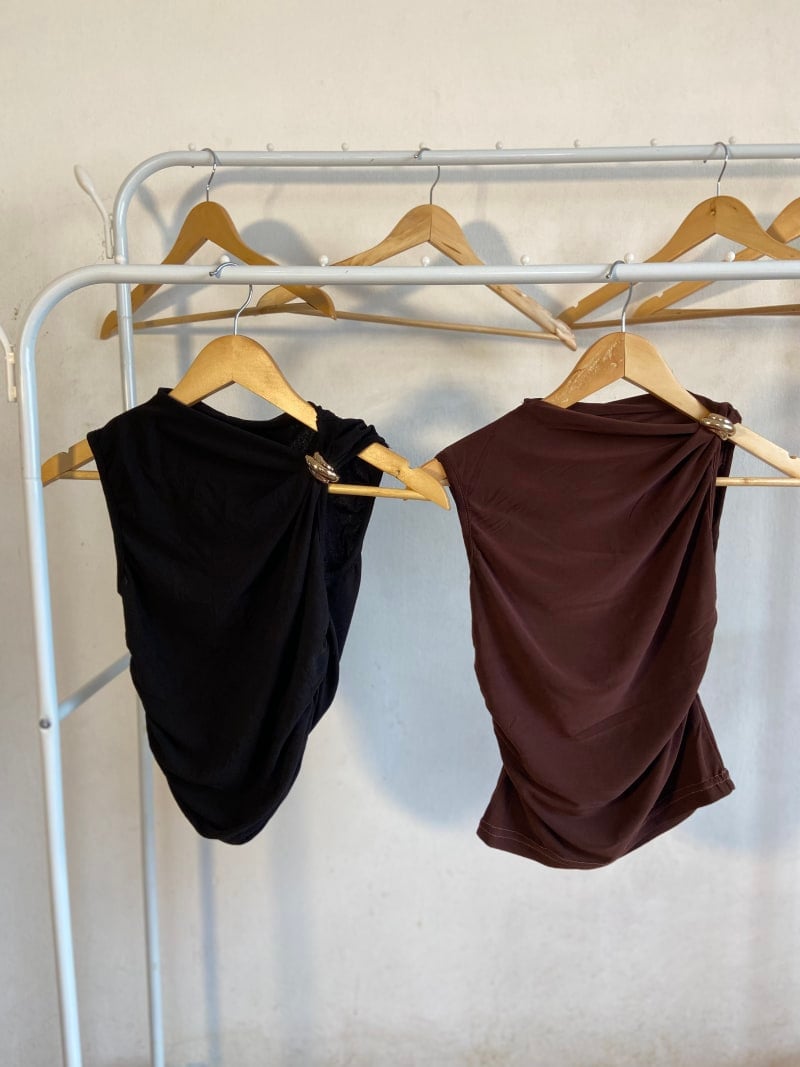 Draped Ring Top